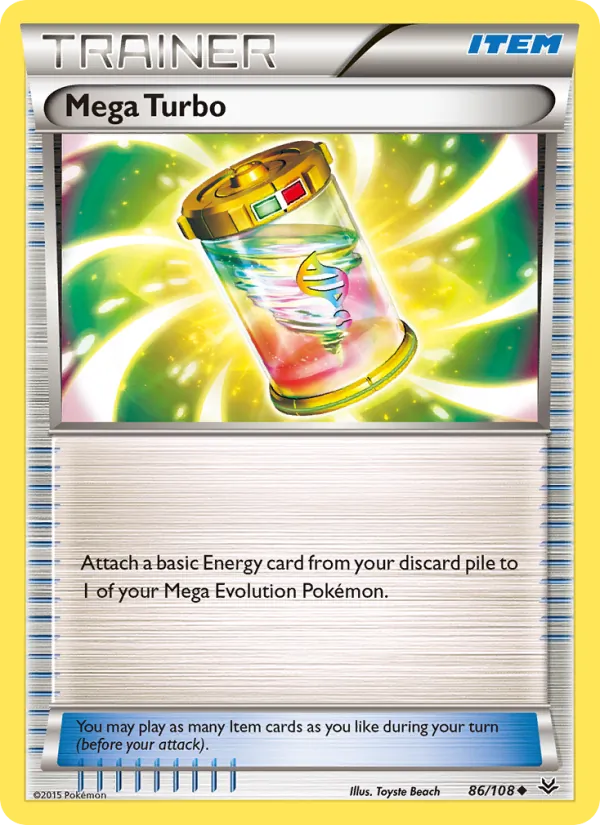 Mega Turbo full card art