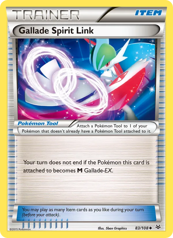 Gallade Spirit Link full card art