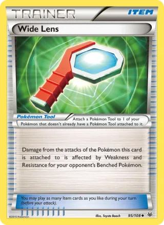 Wide Lens card