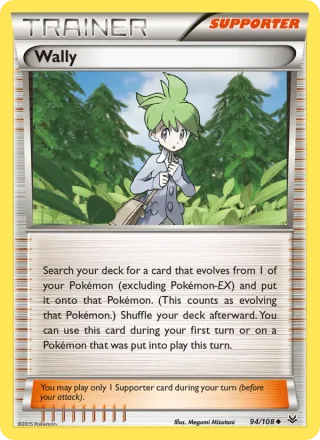 Wally #94 · Roaring Skies Pokémon card