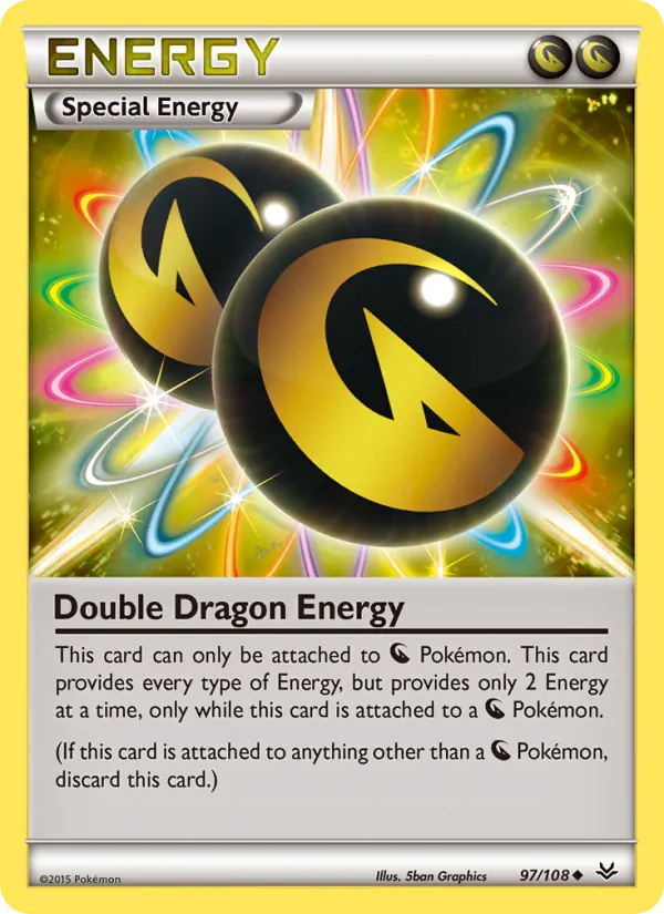Double Dragon Energy full card art