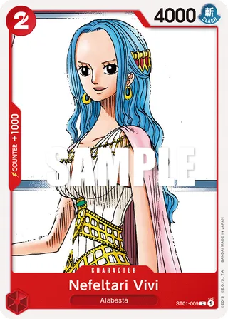 Nefeltari Vivi #ST01-009 · ST-01: Starter Deck 1 Straw Hat Crew (Super Pre-Release Edition) One Piece card