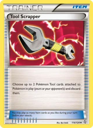 Tool Scrapper #116 · Dragons Exalted Pokémon card