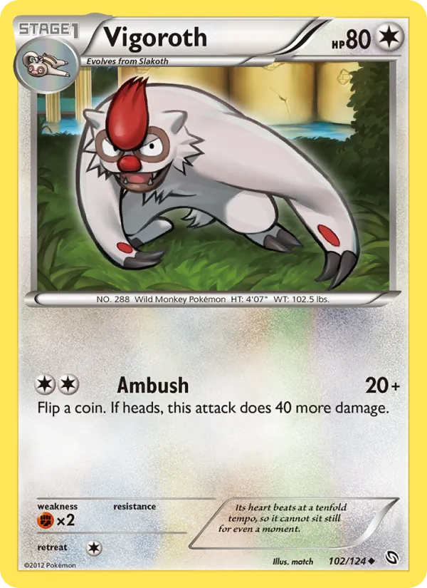 Vigoroth full card art