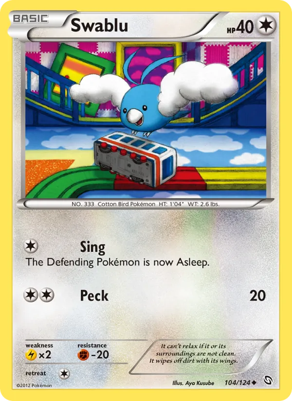 Swablu full card art