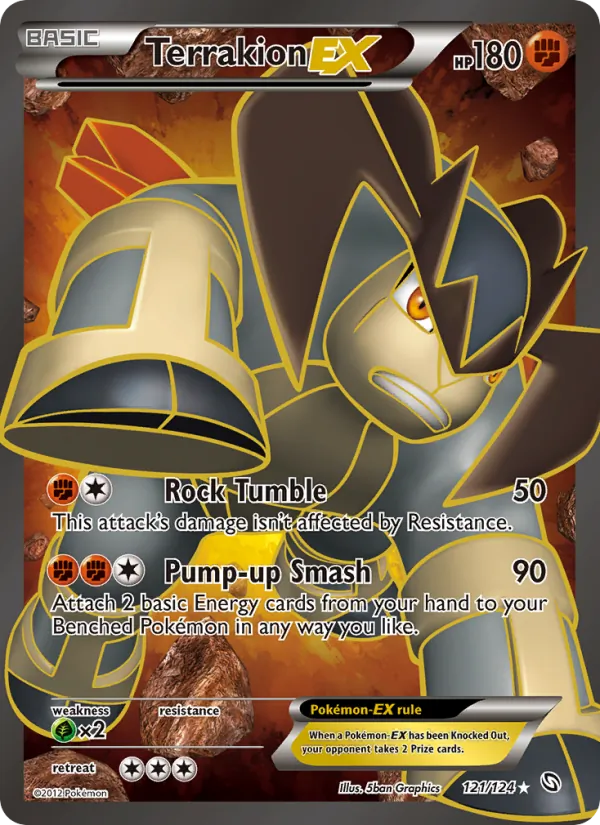 Terrakion-EX full card art