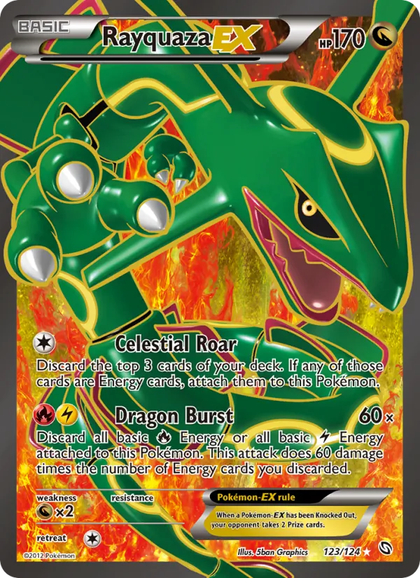 Rayquaza-EX full card art