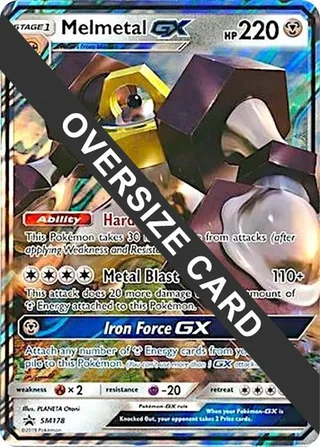 Melmetal GX - SM178 #SM178 · Jumbo cards Pokémon card