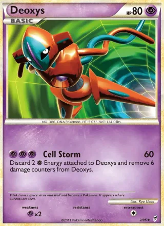 Deoxys #2 · Call of Legends Pokémon card