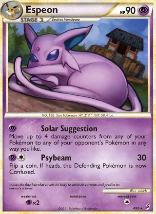 Espeon #4 · Call of Legends Pokémon card