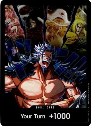 DON!! Card (Alternate Art) (Rocks) #don-card-alternate-art-rocks · The World's Strongest Warriors One Piece card