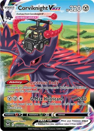 Corviknight VMAX #TG19 · Silver Tempest Trainer Gallery Pokémon card