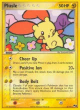 Plusle · POP Series 3 Pokémon card