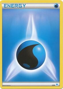 Water Energy #5 · XY trainer Kit (Suicune) Pokémon card