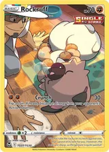 Rockruff · Silver Tempest Trainer Gallery Pokémon card