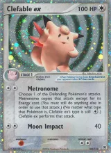 Clefable ex · FireRed & LeafGreen Pokémon card