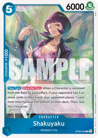 Shakuyaku #OP08-046 · Two Legends One Piece card