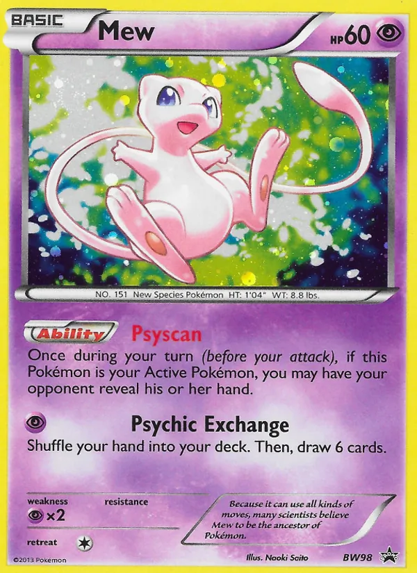 Mew full card art