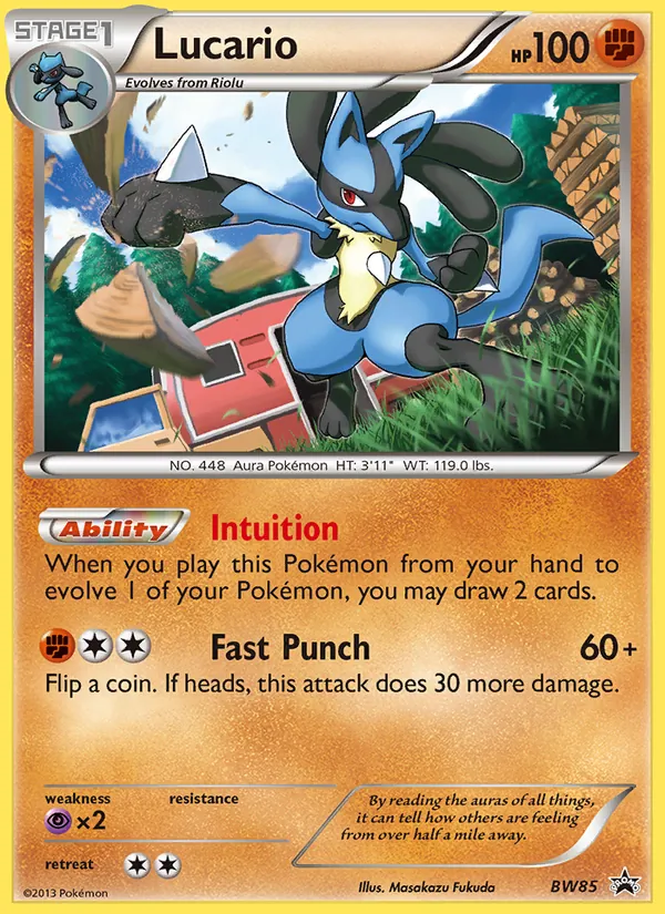 Lucario full card art
