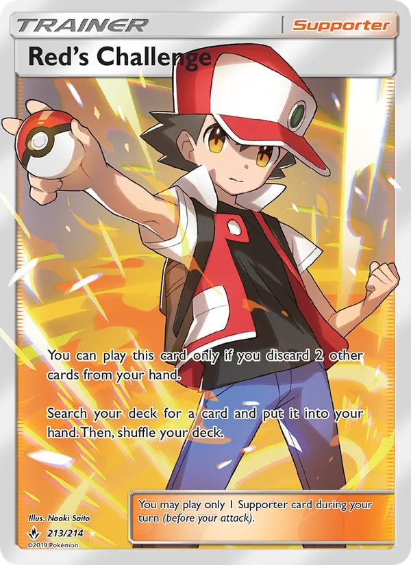 Red’s Challenge full card art