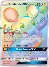 Dedenne GX · Unbroken Bonds Pokémon card