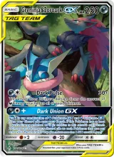 Greninja & Zoroark GX · Unbroken Bonds Pokémon card
