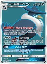 Honchkrow GX · Unbroken Bonds Pokémon card