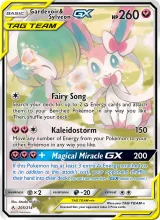 Gardevoir & Sylveon GX · Unbroken Bonds Pokémon card