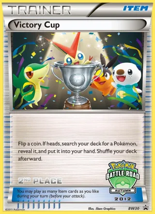 Victory Cup #BW30 · BW Black Star Promos Pokémon card