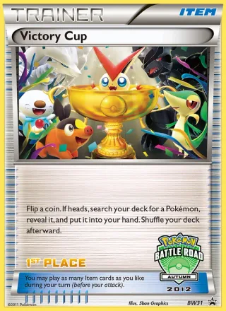 Victory Cup #BW31 · BW Black Star Promos Pokémon card
