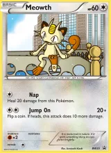 Meowth · BW Black Star Promos Pokémon card