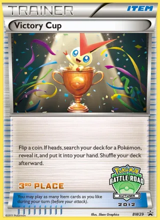 Victory Cup #BW29 · BW Black Star Promos Pokémon card