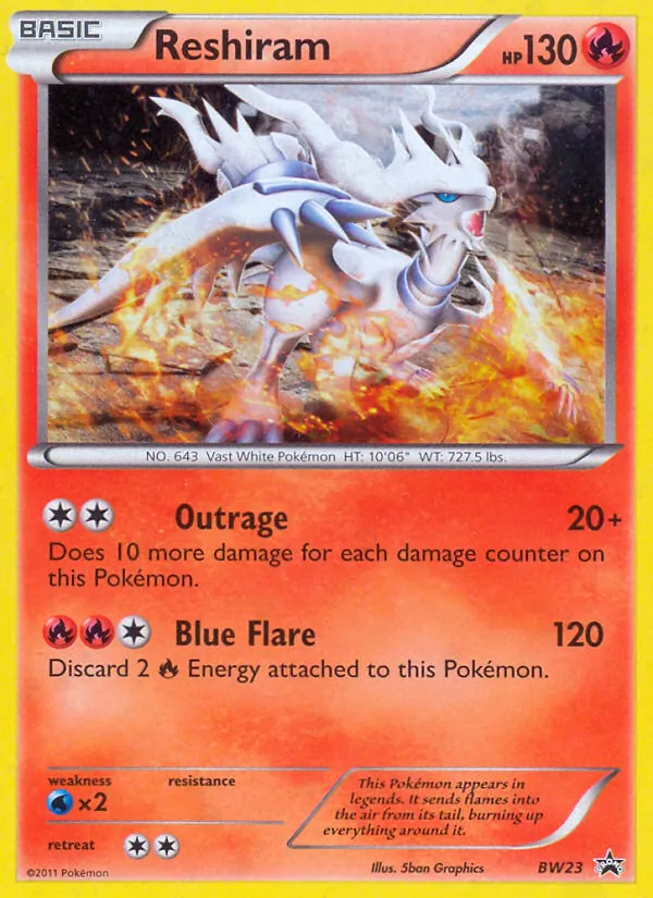 Reshiram full card art
