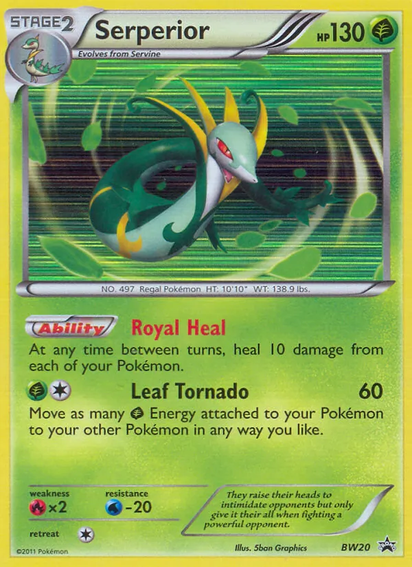 Serperior full card art
