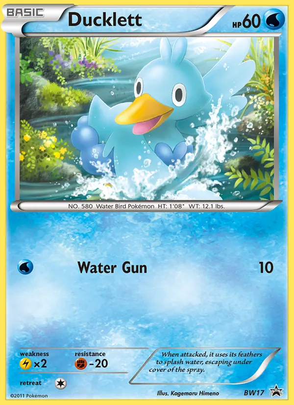 Ducklett full card art