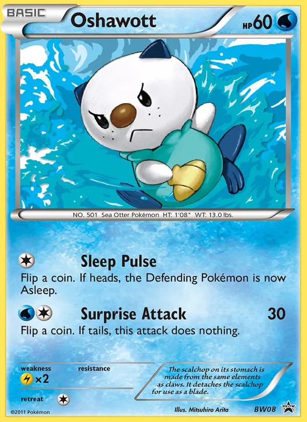 Oshawott full card art