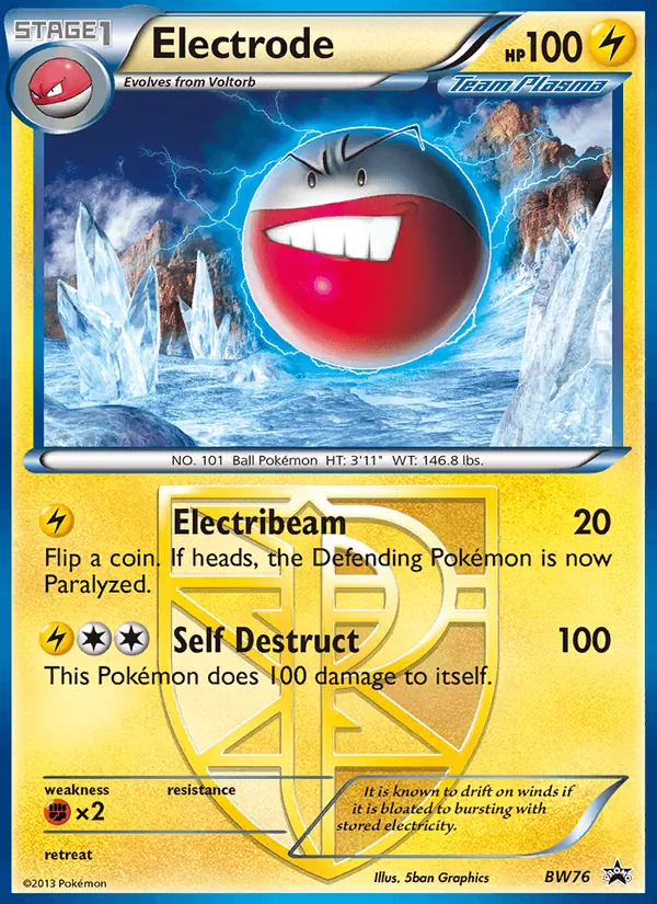 Electrode full card art