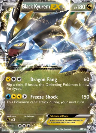 Black Kyurem-EX #BW62 · BW Black Star Promos Pokémon card