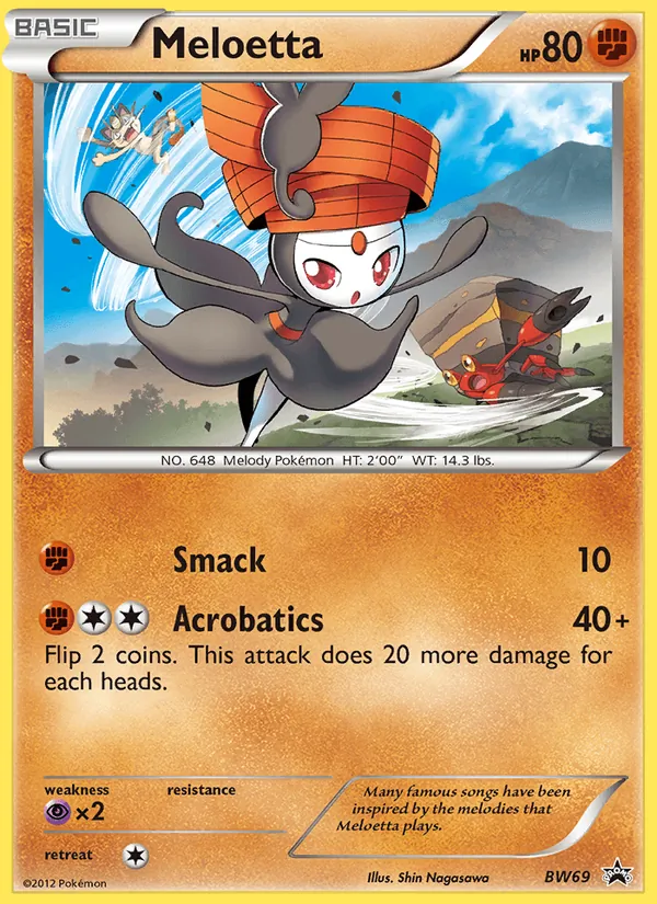 Meloetta full card art