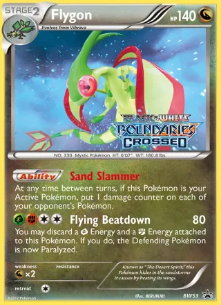 Flygon #BW53 · BW Black Star Promos Pokémon card