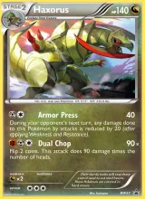 Haxorus · BW Black Star Promos Pokémon card