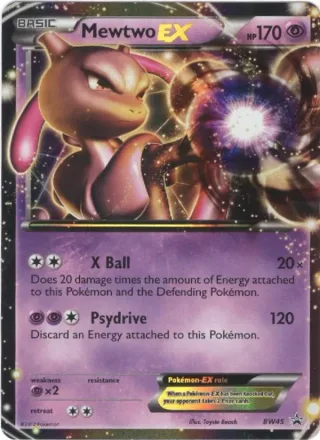 Mewtwo-EX #BW45 · BW Black Star Promos Pokémon card