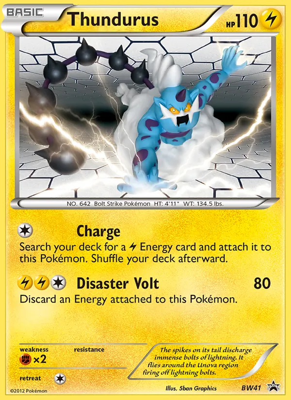 Thundurus full card art