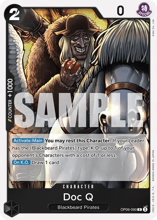 Doc Q #OP09-090 · Emperors in the New World One Piece card