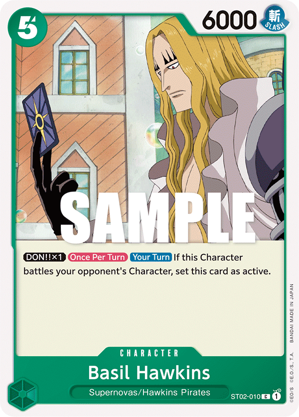 Basil Hawkins full card art