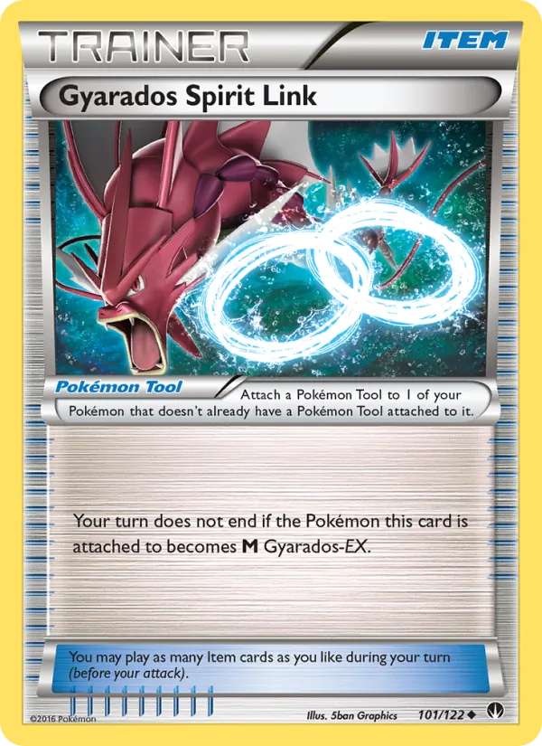 Gyarados Spirit Link full card art