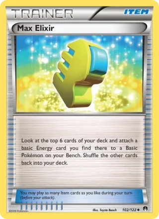 Max Elixir card
