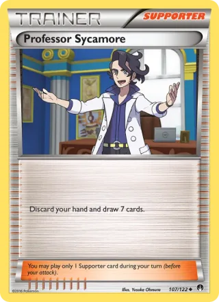 Professor Sycamore #107 · BREAKpoint Pokémon card
