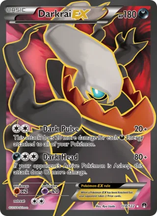 Darkrai EX #118 · BREAKpoint Pokémon card