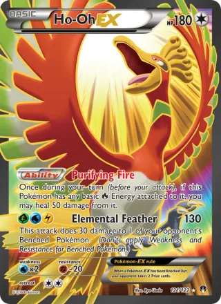 Ho-Oh EX #121 · BREAKpoint Pokémon card